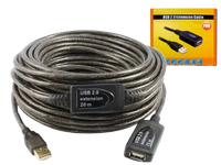 CABLE USB2.0 EXTENSION CABLE 20M