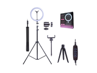 RING FILL LIGHT 10INCH QX-260 WITH STAND