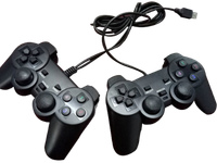 GAMING JOYSTICK DOUBLE SHOCK SINGLE HAND L2000