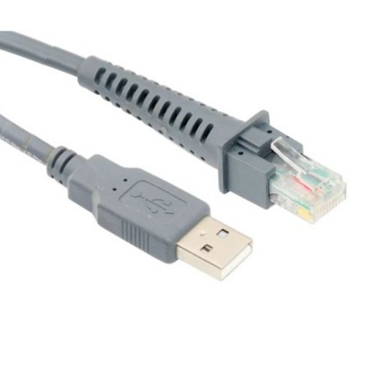 Barcode Scanner USB to RJ45 Cable